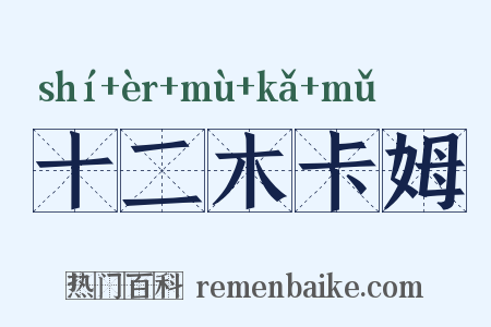 十二木卡姆是什么意思的图片